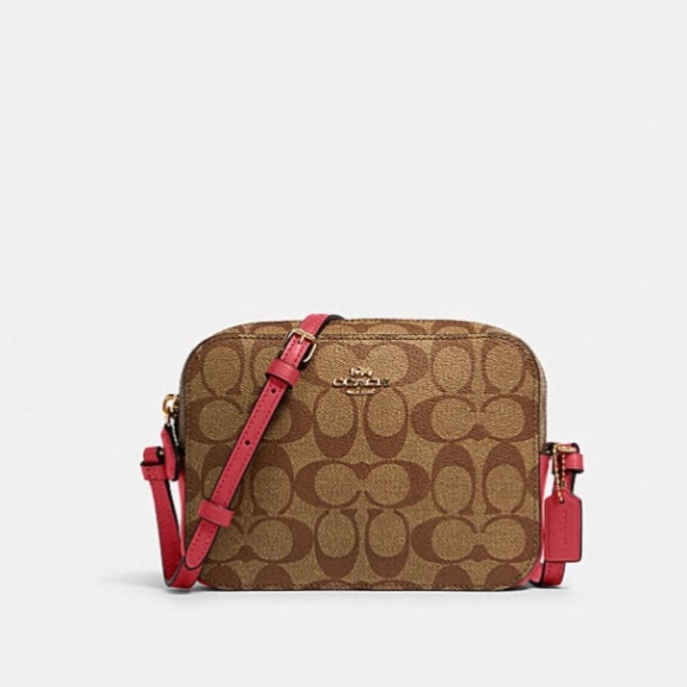 Coach Signature Mini Camera Bag